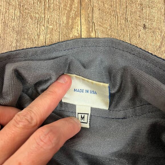 Vtg O'Neill Spellout Mock Neck Windbreaker Zip Oversized Surf M Embroidered USA - Picture 4 of 16